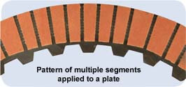 Cut-Out Pattern - Multi-Segmented Friction Ring
